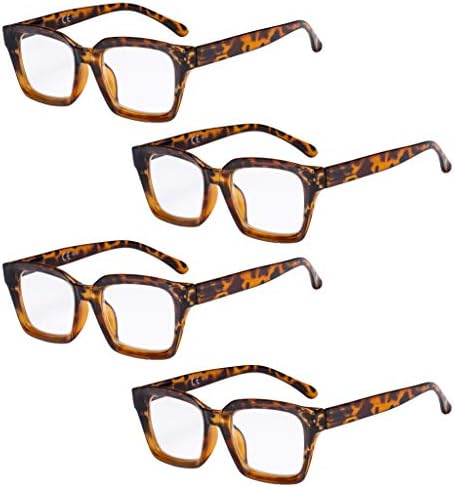 Eyekepper Заштедете 10% на комплети 4 пакувања дами за читање очила и 4 читатели на пакувања за жени +2,00