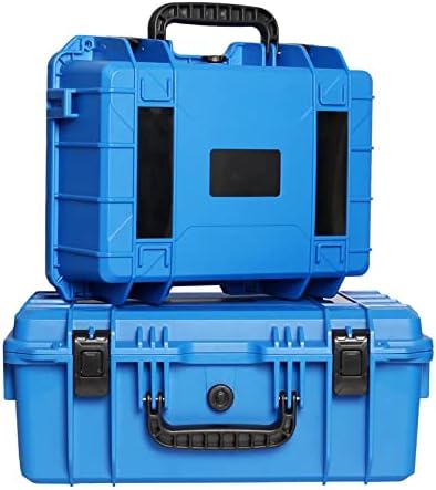 WXBDD ABS пластична запечатена алатка за безбедност опрема за безбедност, алатка за алатки куфери отпорен на складирање на шок, суво кутија со пена со пена