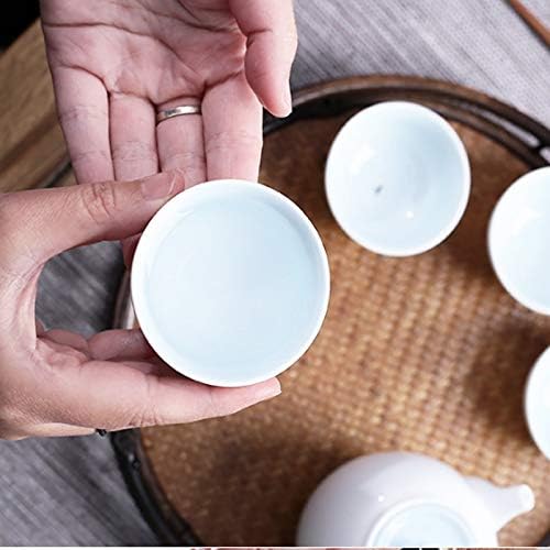 PDGJG чај постави керамички глазура чајник чајник за порцелан од порцелан котлети чајли за чај за пијалоци церемонија на чај за пијалоци