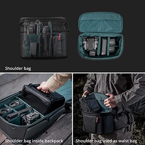 PGYTECH ONEMO 2 25L-33L ранец на камера со торба за рамо за 16 „лаптоп за фотографи, водоотпорен ранец DSLR за Canon/Nikon/Sony,