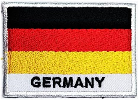 Кленплус 3 парчиња. 1. 7Х2, 6 ИНЧИ. Германија Знаме Лепенка Тактичко Воено Знаме Апликации Закрпи Светско Знаме На Земјата Извезени за