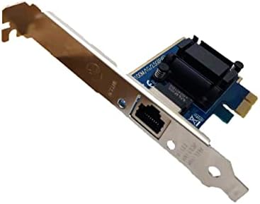 Lemspum 1G/2.5G PCI Express Network Adapter RTL8125, единечна порта JR45, 2500/1000/100Mbps Ethernet LAN картичка NIC Support Windows/Linux/Mac