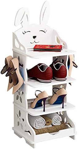 FACMAS SHOE RACK SHOE RACK Едноставен повеќеслоен економски решетка за чевли Креативни детски чевли за чевли заштеди простор симпатична