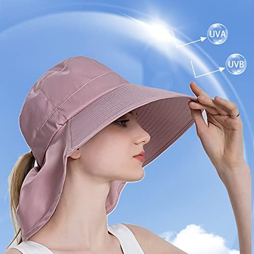 Западните капи за жени заштита од сонце ветровитоидни капи за риболов капа меки ветерници за работа, работни капи за природна коса