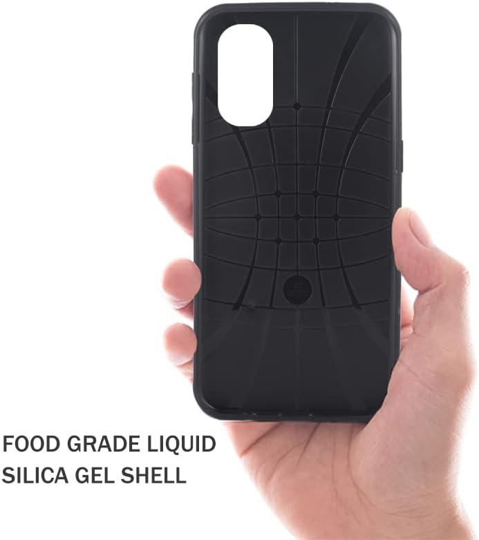 ЕЛИСОРЛИ Компатибилен Со Motorola Moto G Игла 5G 2022 Случај Солиден Тенок Тенок Мобилен Додатоци Анти-Лизгање Одговара Гума Tpu Мобилен Телефон Заштита Покритие ЗА XT2215 - 1 XT2215