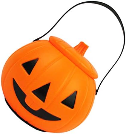 Pretyzoom на отворено декор за Ноќта на вештерките рачна светлина од тиква LED Jack -O -Lantern For For For Didds Supplies Преносен фенер