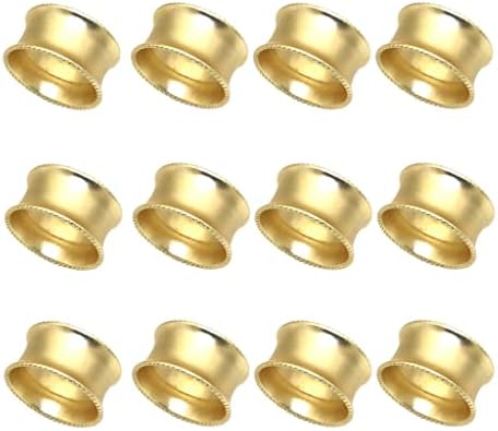 ZLXDP метални држачи за салфетка прстени за салфетка за салфетка за свадбени вечера забави Свадби приеми Семејна декорација