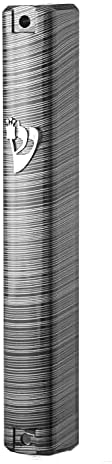 СУПЕР СТЕМ МЕЗУЗАХ СЛУЧАЈ ПЛАСИСКИ מז осамено обоен сив шарен дизајн сива црна лента гума плута 14,3 /4 см за 12 см Скролува многу од 10