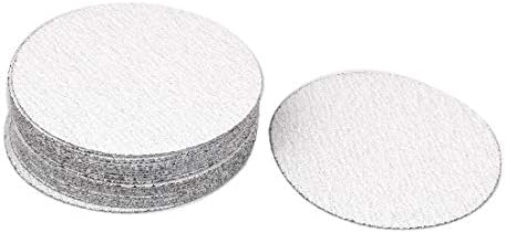 X-Gree 5 DIA полирање тркалезно суво абразивно пескава шкурка за шкурка диск 80 решетки 30 парчиња (5 '' dia pulido redondo lijado abrasivo seco lija hoja de papel de lija 80 grano 30 undades