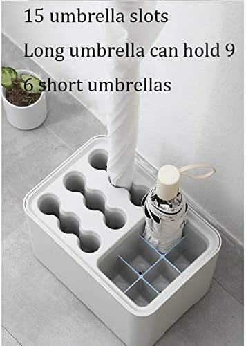 Halалери чадор решетката штанд, држач за чадори, чадор се залага за чадор за влез во домаќинството, со отстранлив сад за капење што може да