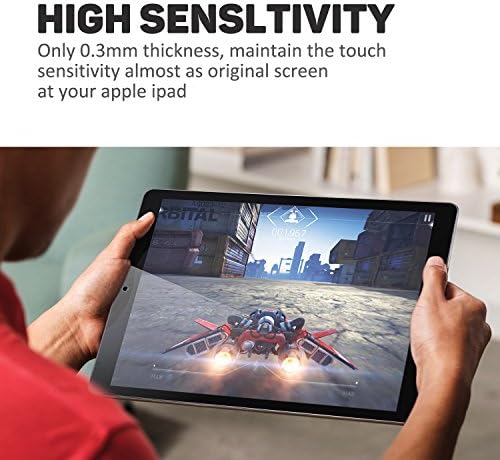 Севрок 2-Пакет Заштитник На Екранот за ipad 6-Та Генерација / iPad 5-та генерација / Ipad Воздух 2 / Ipad Воздух, Калено Стакло,