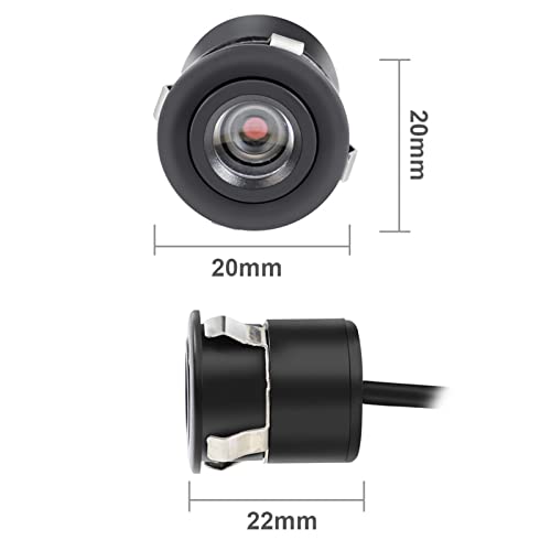 Камера за рикверц, Резервна Камера Против Шок 170°  Широк Агол IP67  Водоотпорен За Автомобил