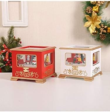 N/A Christmas Worden Music Box Case Case Table Table Home Decoration Decoration Chandestion Roadship