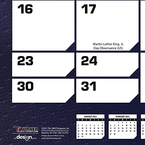 ТАРНЕР СПОРТ Пен Стејт Нитани Лавови 2022 22х17 Календар На Биро