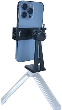 Рикиород Телефон Трипод монтирање со далечински управувач со телефонски фотоапарати, клип на држачот на паметни телефони компатибилен