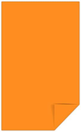 Неена Астробројс во боја хартија, 8,5 ”x 14”, 24 lb/89 GSM, космички портокал, 500 листови