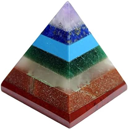 Седум Камени Чакра Кристално Лекување Духовна Пирамида 25-35 мм Беверли Оукс Ексклузивно КОА