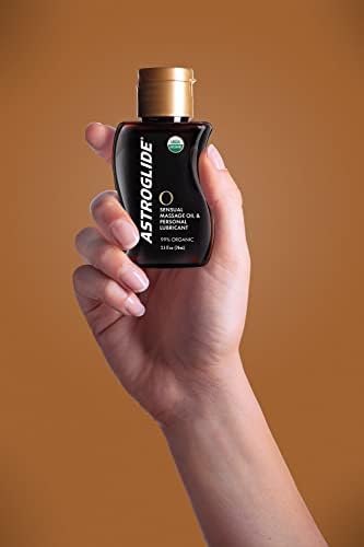 Астроглид О органски, личен лубрикант базиран на есенцијално масло и масло за масажа, 2,5 мл.