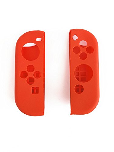 Индиго 7 - Nintendo Switch Controller Deluxe Gel Controller Gel Cover Cover, црвена боја, црвена