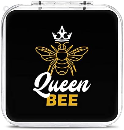 Кутија за складирање на картички на кралицата пчела, тврдо заштитно кутија за организатор за Nintendo Switch