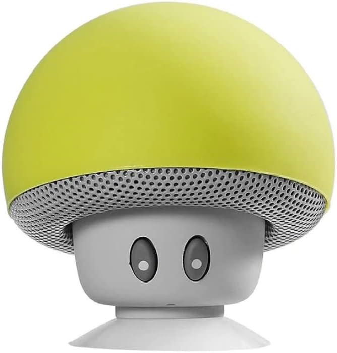 Симпатични преносни безжични печурки Bluetooth звучници со вградена чаша за микрофон и вшмукување