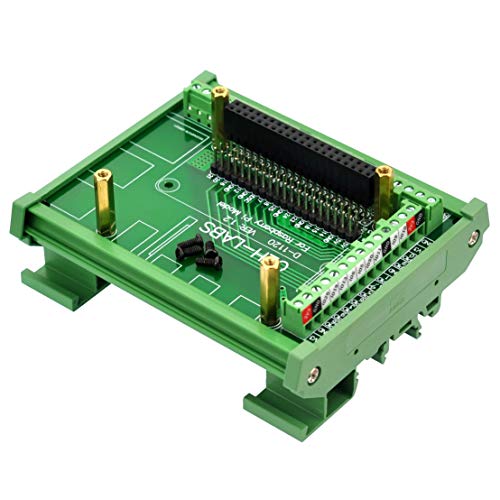 Електроника-Салон Дин железничка завртка за завртки за завртки за адаптер за адаптер, за малина Пи А+ 3А+ Б+ 2Б, 3Б 3Б+ 4Б нула нула-W