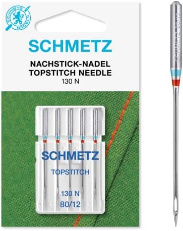 Schmetz 25 игли за машина за шиење Topstitch 130 N големина 80/12