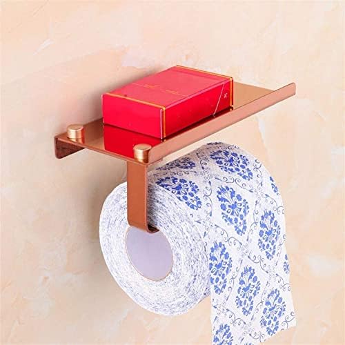Држач за држач за тоалети на тоалетот на тоалетот, држач за ролна на хартија од страна на Suswall, за складирање на хартија за бања/злато