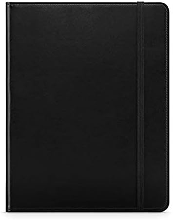 Молескин Класичен тип на книга iPad Case, црна, компатибилна со iPad од 5 и 6 -та генерација