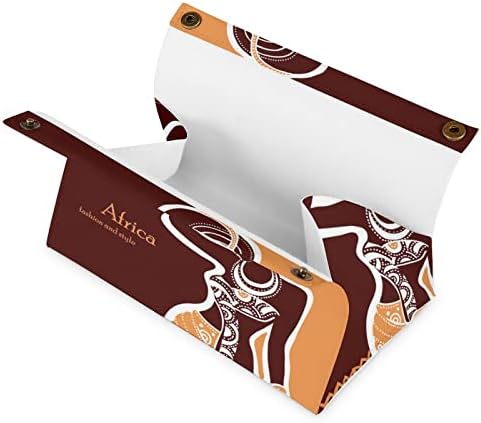 Африканска жена кутија за ткиво покритие декоративни држачи за салфетка хартија