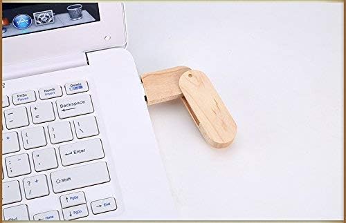 Дрво 2.0/3.0 USB флеш диск USB меморија за меморија на дискот со дрвена кутија