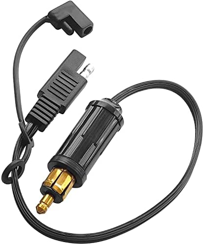 Конектор за приклучок Ouyfbo Sae на DIN, адаптер за продолжен кабел, DIN приклучок до SAE адаптер конектор за мотоцикл - 18AWG