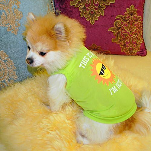 Облека за кучиња со средна големина куче женска облека мачка елек кошула летна кошула кутре мало милениче облека кучешка облека за мали кучиња