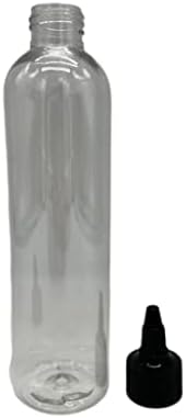 8 мл чисти космо пластични шишиња -12 пакет со празно пополнување на шише - БПА бесплатно - есенцијални масла - ароматерапија | Црната врвна