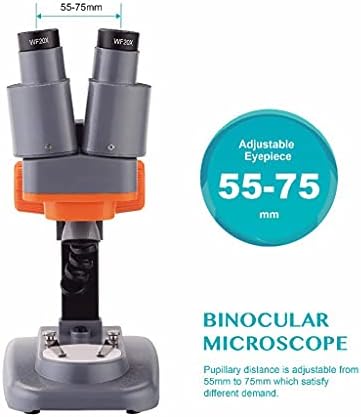 WSSBK 40X двогледен стерео микроскоп за PCB лемење минерални примероци што гледаат алатка за поправка на телефонско образование за деца