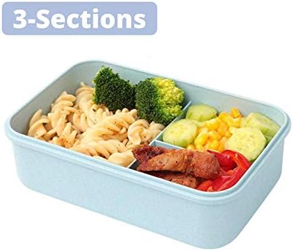 Бенто кутија | Еко-пријателска кутија за ручек | За деца и возрасни | Здравствено свесно | Подготвен оброк | Микробранова безбедна