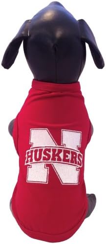 NCAA Небраска Корнхускерс памук ликра резервоар за кучиња врвот