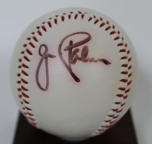 Jimим Палмер потпиша автограмиран гроздобер лига Бејзбол w/ран потпис - холограми кои одговараат на COA