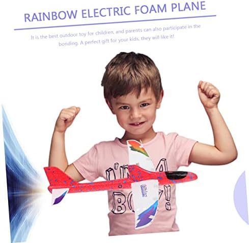 Тојвијан 1pc Катапулт Лизгачки Авион Деца Летање Играчка Едрилица Авион Деца На Отворено Игралишта Детски Играчки Деца Авион Авион За Деца Електричен Круг Околу Пе?