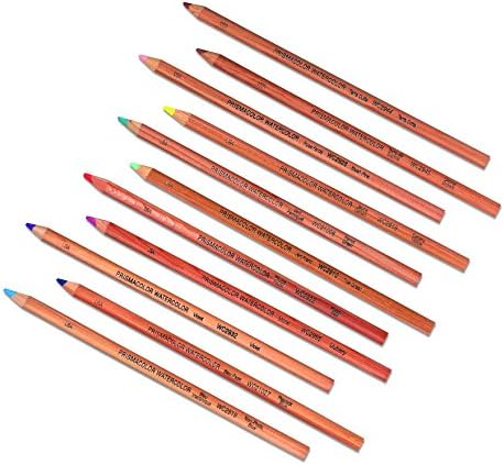 Prismacolor Premier Color Pencils | Растворлив во вода во боја на моливи во боја, избрани бои, 36 брои
