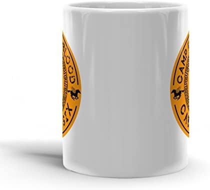 Кафе кригла Атена подароци x 11oz 15oz Перси колаж acksексон бела керамичка класична кригла за кафе, чај, чоколадо или лате