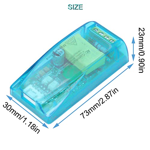 Daoki AC 80-260V 100A PZEM-004T Мултиметар модул Тековен напон на напон мерач на напон Ампере Тековниот тест модул со трансформатор на сплит-јадро TTL, тековен трансформатор, USB ка