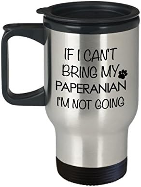 Подарок за кучиња Холивуд и Твин Партијан - Ако не можам да го донесам мојот хартијански, не одам кригла чаша за изолирана кафеана од не'рѓосувачки