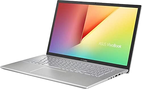 2021 Најнова ASUS Vivobook 17.3 HD+ Деловен И Семеен Лаптоп, Intel i7-1065G7, Лесна, Тастатура За Чиклет, Пакет Со Wov HDMI, Windows 11 Home,