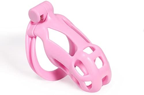 Комплет за уред за чистота за чистота, розово прилагодено кобра пенис прстен петел, петел, кафези, стандардна кафеза секс играчка, испеана