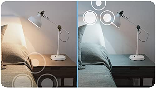 GE Осветлување LED+ Сијалица За Промена на Бојата, 2 Поставки За Боја, Не Е Потребна Апликација Или Wi-Fi, Вклучен Далечински Управувач,