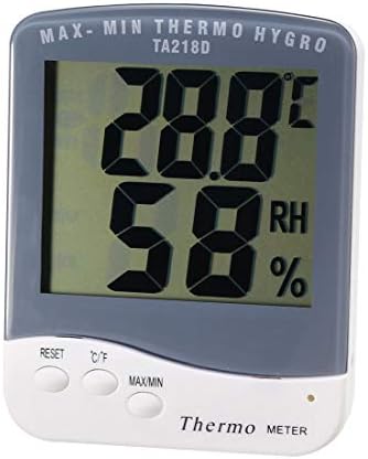 uxcell Ta218d Дигитален Хигрометар Внатрешен Термометар Мерач На Влажност На Мониторот За Влажност