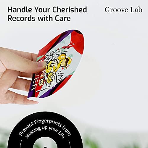 Groovelab Четири Пакет Рекорд Мит Анти Статички Рекорд Почиста &засилувач; Управувачот - Винил Рекорд Плеер Чистење Додатоци Со Мека
