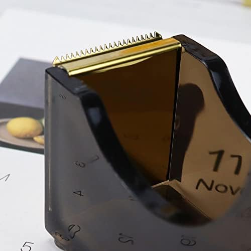 Акрилна црна лента диспензер злато за држач за сечење лента за маскирање на биро 1-инчен основен канцелариски лента за лента