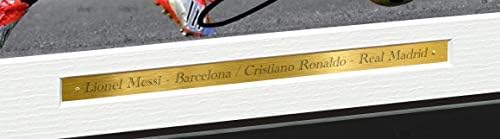 Голем A3+ Печати потпишан лионален Меси Барселона Кристијано Роналдо Реал Мадрид автограмирана фотографија со фотографија ФАРМА ФАРМАНСКИ ПОДАРОК